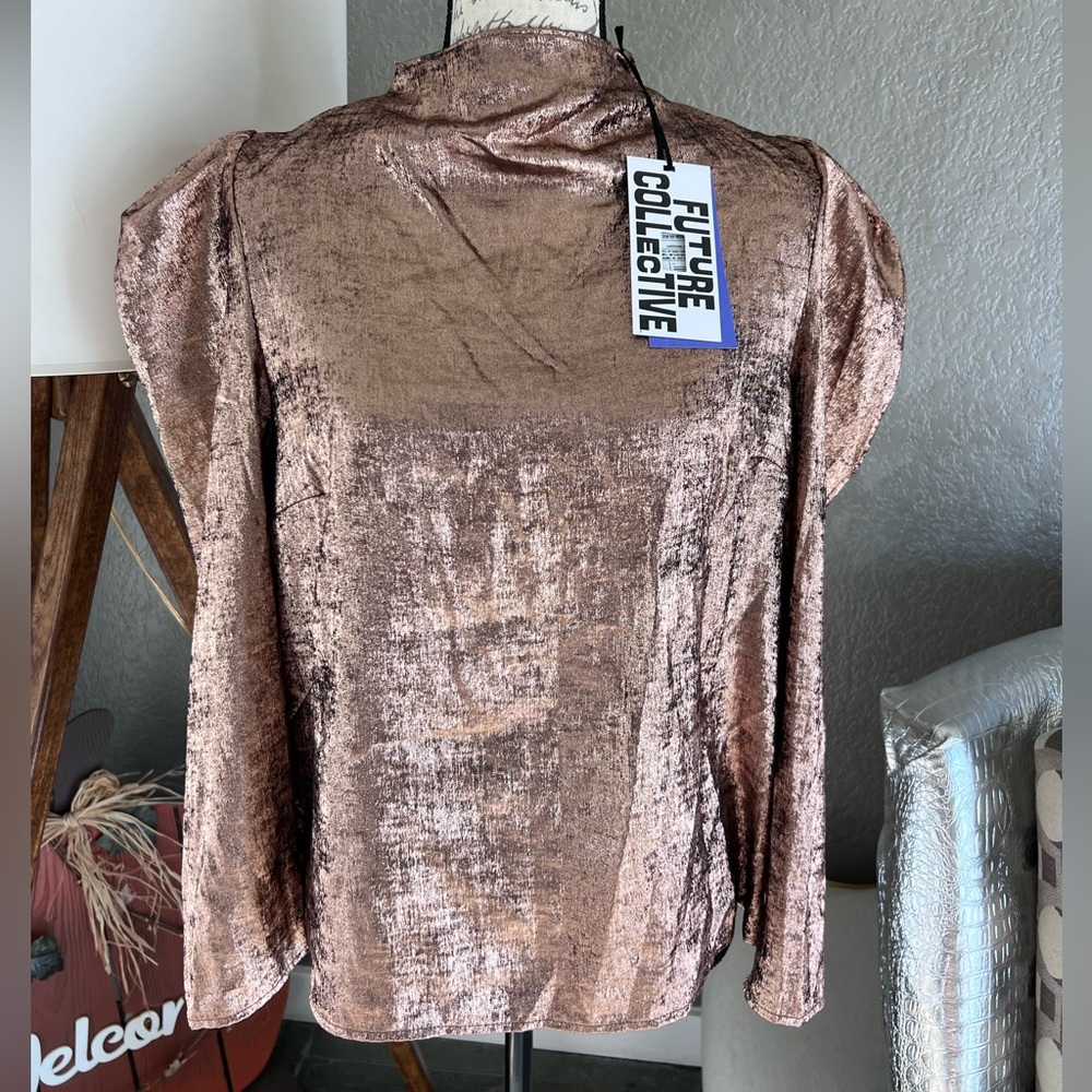 Elegant Copper Top by Future Collective